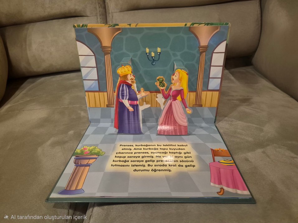 Uçboyutlu Masallarla Kurbağa Prens - Görsel 3