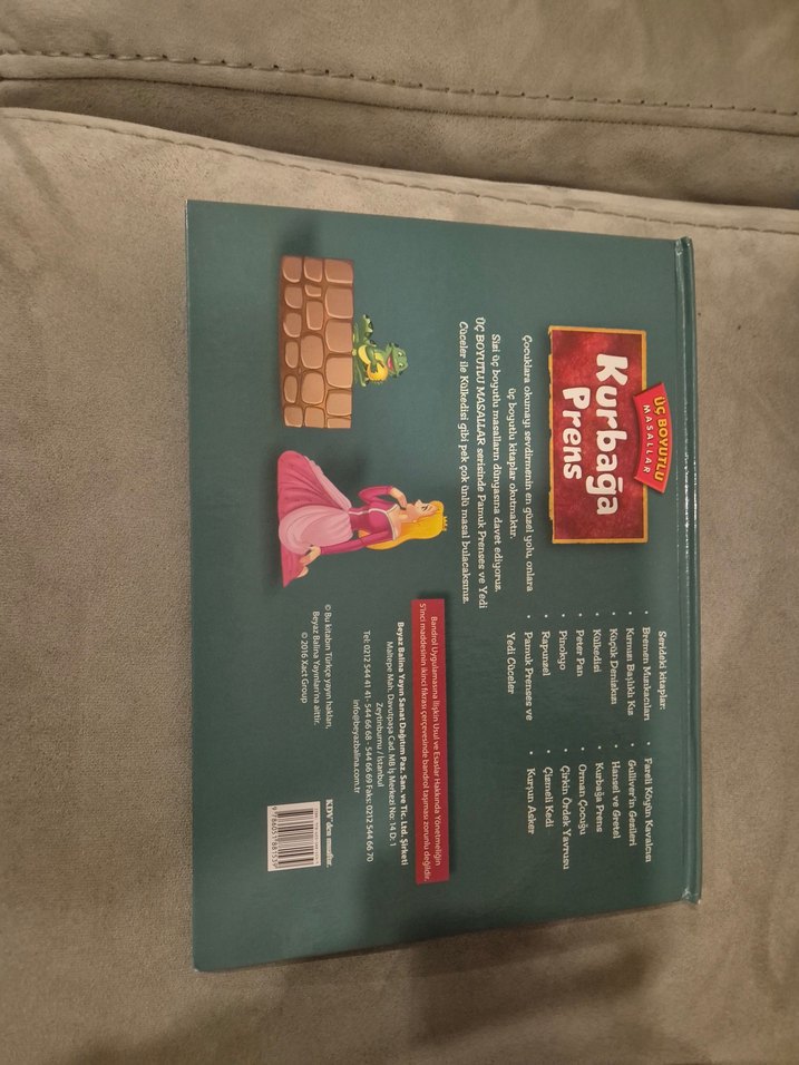 Uçboyutlu Masallarla Kurbağa Prens - Görsel 2