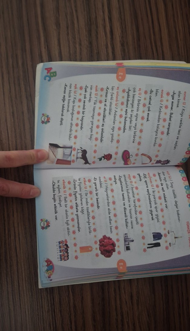 Türkçe Resimli Sözlük - İlkokul Düzeyi - Görsel 2