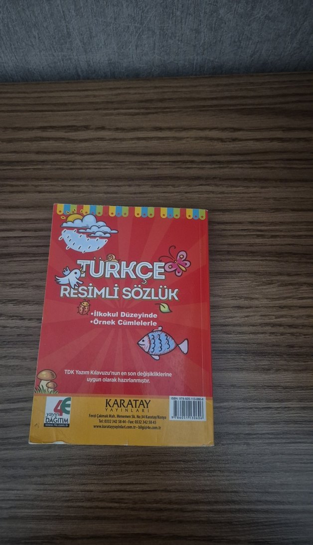 Türkçe Resimli Sözlük - İlkokul Düzeyi - Görsel 4