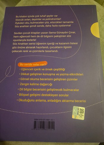 Söz Anahtarı - 3. ve 4. Sınıflar İçin Etkinlik Kitabı - Görsel 2