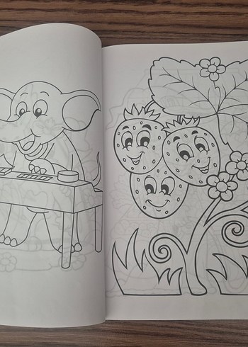 192 sayfa 2 adet Tombis Boyama Kitabı - Görsel 6