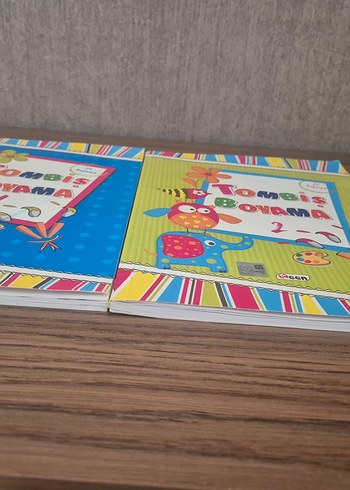 192 sayfa 2 adet Tombis Boyama Kitabı - Görsel 2