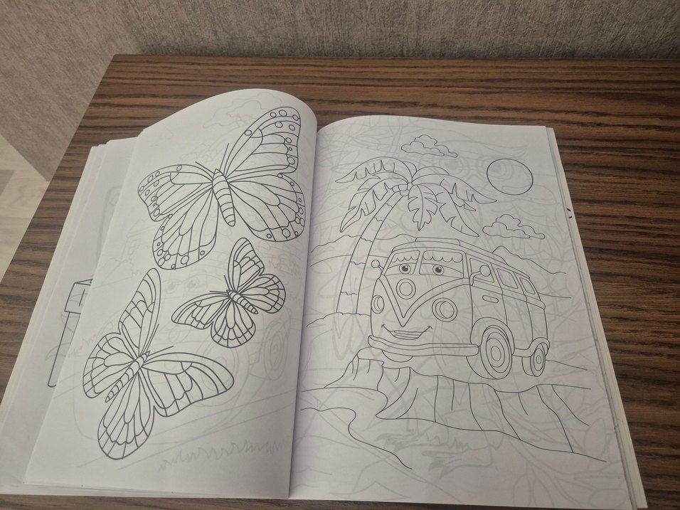 192 sayfa 2 adet Tombis Boyama Kitabı - Görsel 5