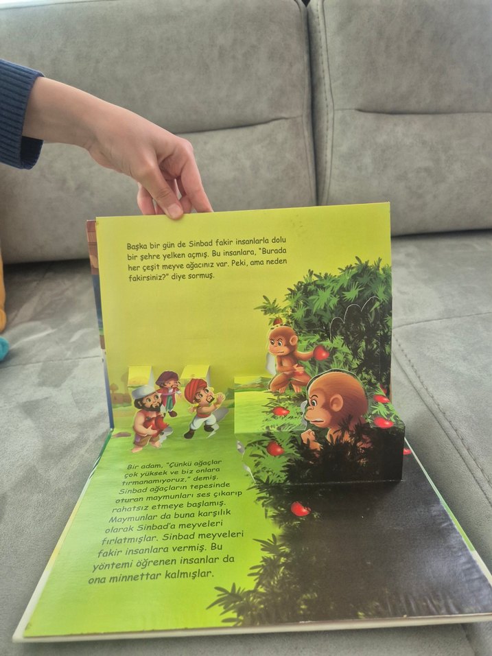 3 boyutluSinbad Çocuk Kitabı - - Görsel 3