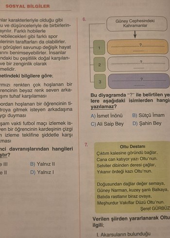 Bilfen 4. Sınıf 2. Deneme Kitabı - Görsel 2