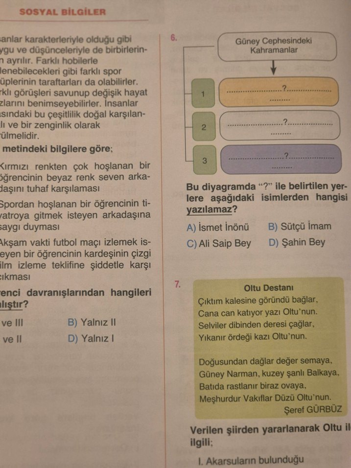 Bilfen 4. Sınıf 2. Deneme Kitabı - Görsel 2