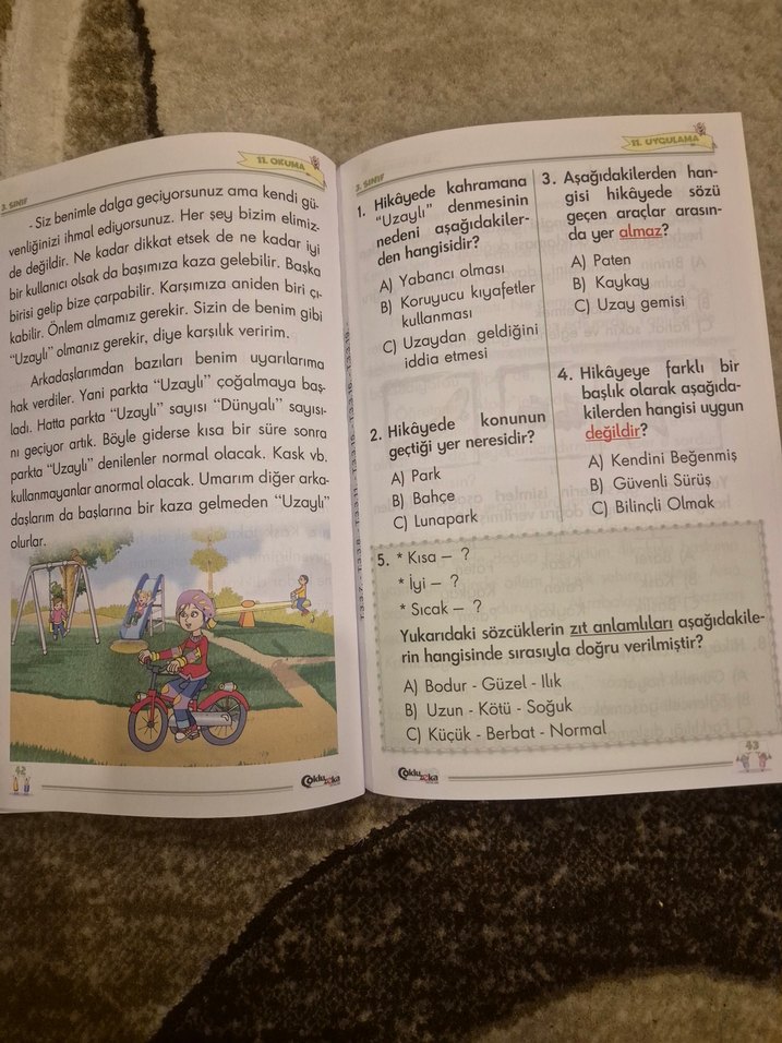 3. sınıf okuma anlama - Görsel 3