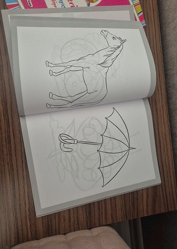 2 adet 96 sayfa toplamda 192 sayfa Tombiş Boyama Kitapları - Görsel 4