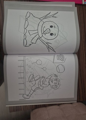 2 adet 96 sayfa toplamda 192 sayfa Tombiş Boyama Kitapları - Görsel 6