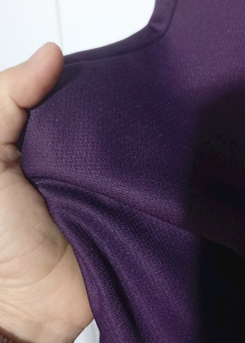 Mor Uzun Salaş Kadın Etek - Görsel 2