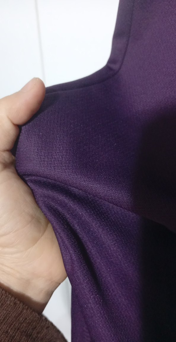 Mor Uzun Salaş Kadın Etek - Görsel 2