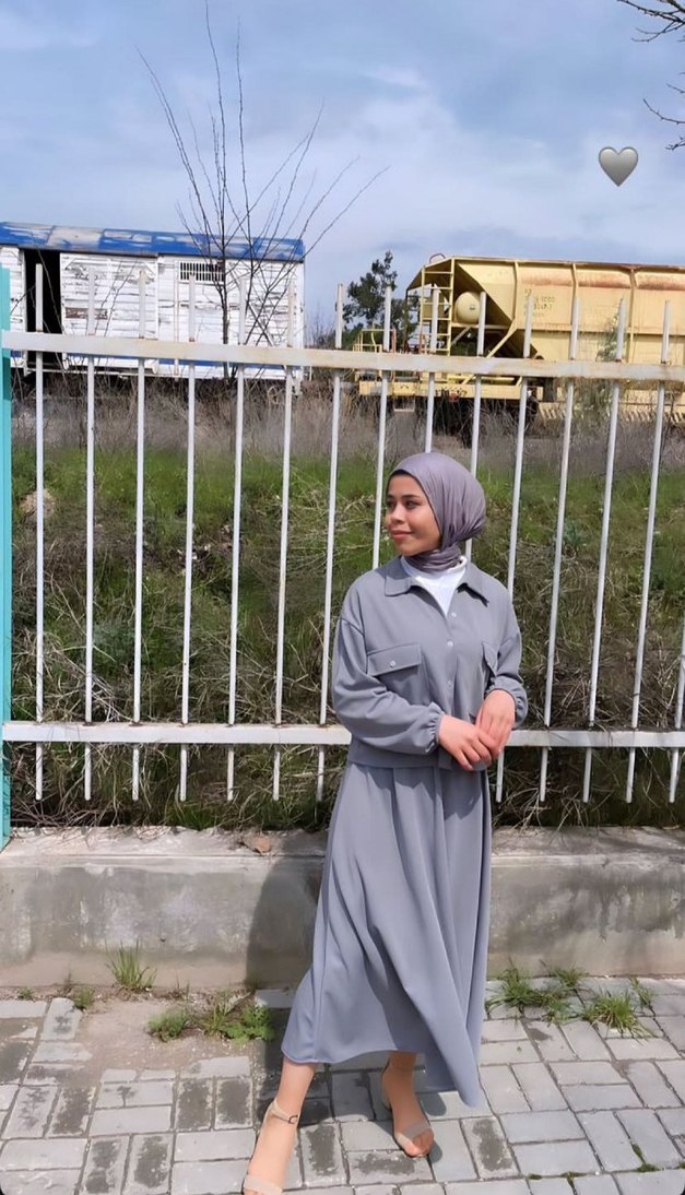 Gri Uzun Salaş ikili takım - Görsel 2