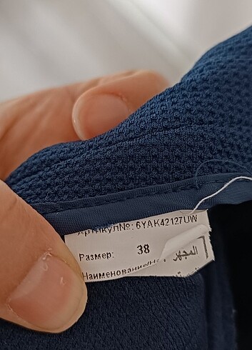 38 Beden lacivert Renk Klasik pantolon