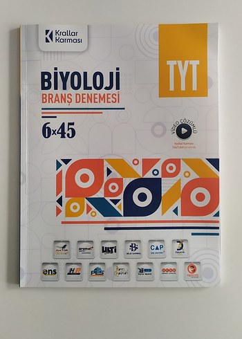 TYT Biyoloji Branş Denemesi 6x45 Soru