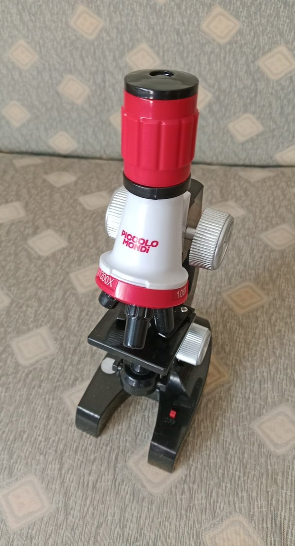 Renkli Çocuk Mikroskobu Eğitim Oyuncağı - Görsel 4