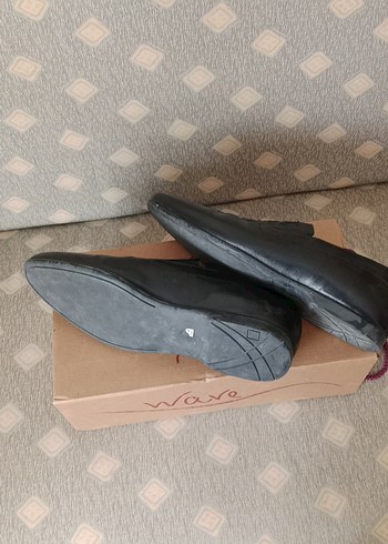 Siyah Erkek Klasik Deri Ayakkabı - Görsel 4