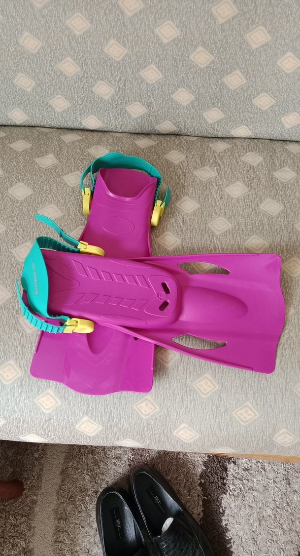 Çocuklar için Renkli Pembe Yüzme Paletleri - Görsel 3