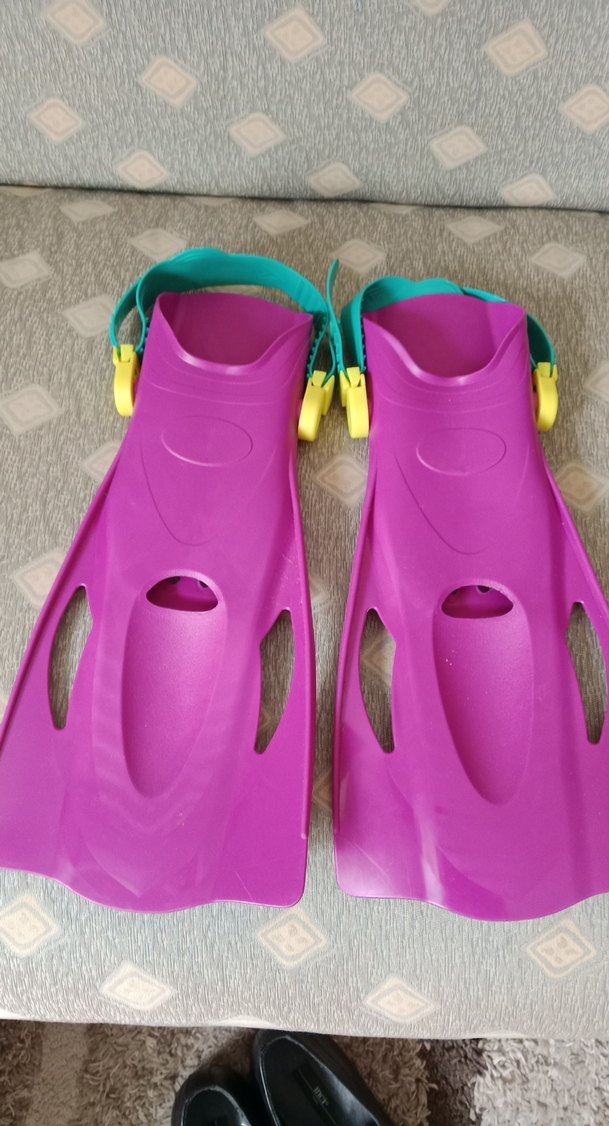 Çocuklar için Renkli Pembe Yüzme Paletleri - Görsel 2