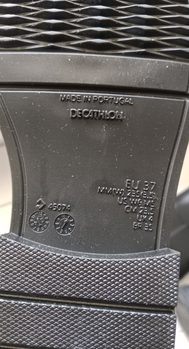 Kadın Siyah Lastik Blok Topuk Yağmur Çizmesi - Görsel 5