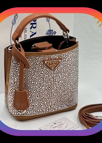 A kalite prada payetli çanta tüm renkleri mevcuttur - Görsel 2
