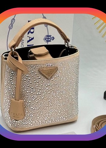 A kalite prada payetli çanta tüm renkleri mevcuttur - Görsel 4