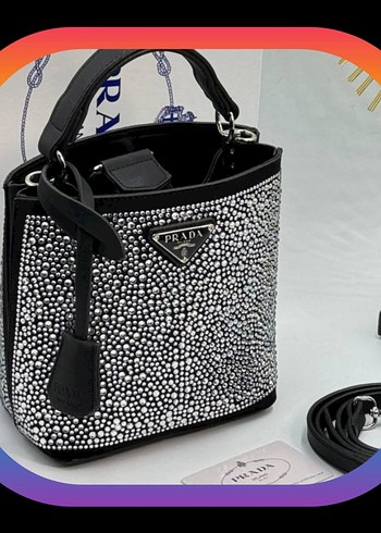 A kalite prada payetli çanta tüm renkleri mevcuttur - Görsel 7