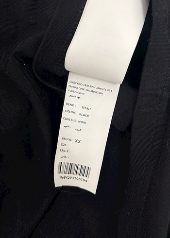 Siyah Baskılı Erkek Tişört - Görsel 3