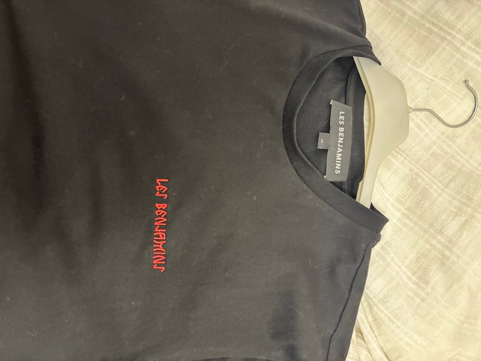 Siyah Baskılı Erkek Tişört - Görsel 5