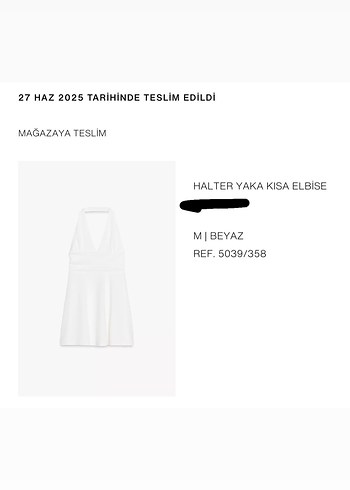 V Yaka Midi Elbise Zara - Görsel 5