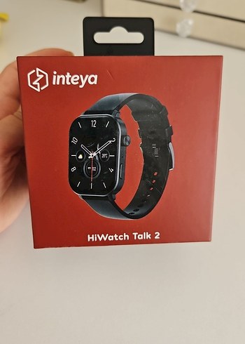 inteya HiWatch Talk 2 Siyah Akıllı Saat