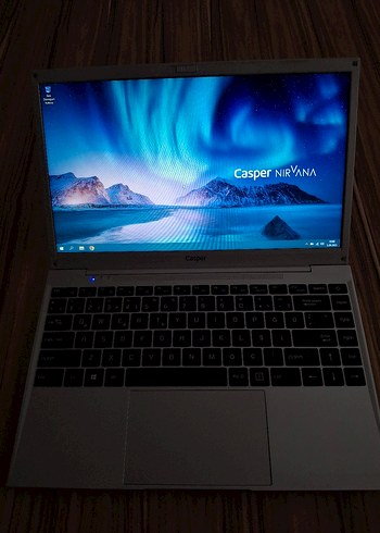 Beyaz Casper Dizüstü Bilgisayar ve Kablosuz Mouse - Görsel 9