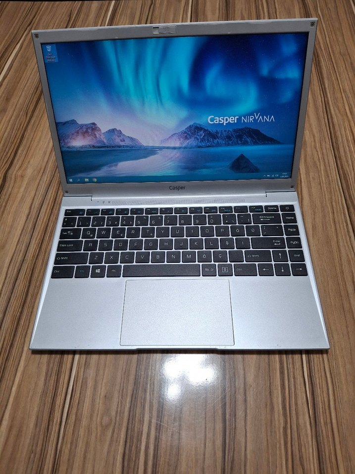 Beyaz Casper Dizüstü Bilgisayar ve Kablosuz Mouse - Görsel 2