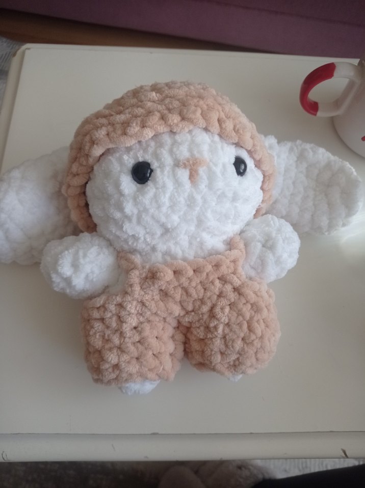 Beyaz Peluş Oyuncak - Görsel 2