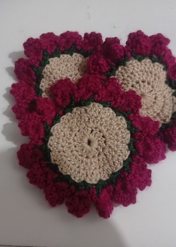 El Yapımı çay altlığı - Görsel 6