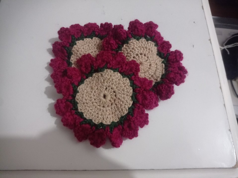 El Yapımı çay altlığı - Görsel 3