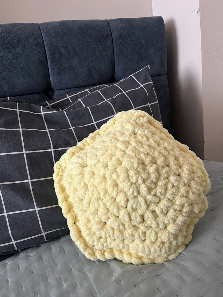 yıldız modelli yumsak yastikk - Görsel 2