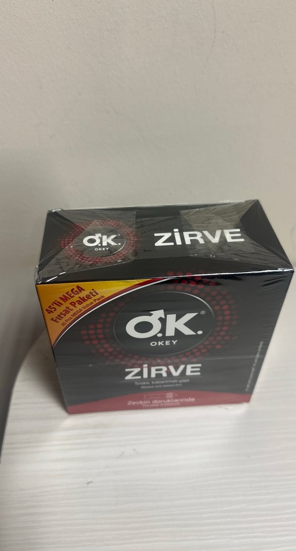 O.K. Zirve Erkek Rozet - Grunge Punk Stili - Görsel 2