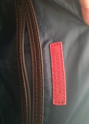  Beden mavi Renk Tommy Hilfiger Çanta