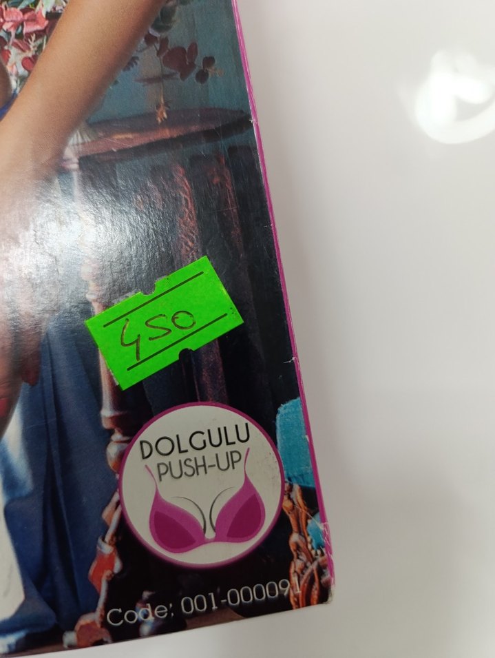 Mavi Bohem Desenli Mini Sütyen - Görsel 2