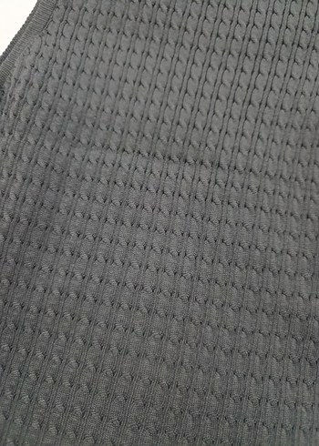 Siyah Balıkçı Yaka Örgü Kadın Süveter - Görsel 3