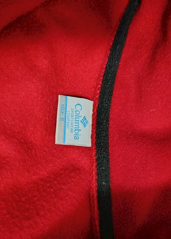 Columbia Kırmızı Fermuarlı Polar - Görsel 2