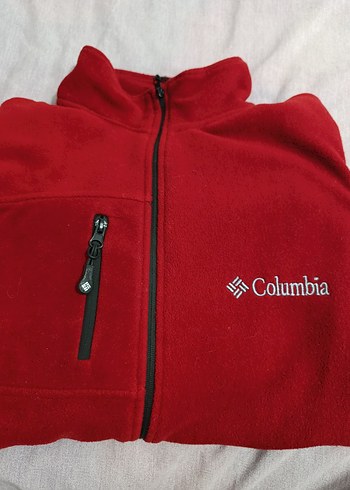 Columbia Kırmızı Fermuarlı Polar - Görsel 3