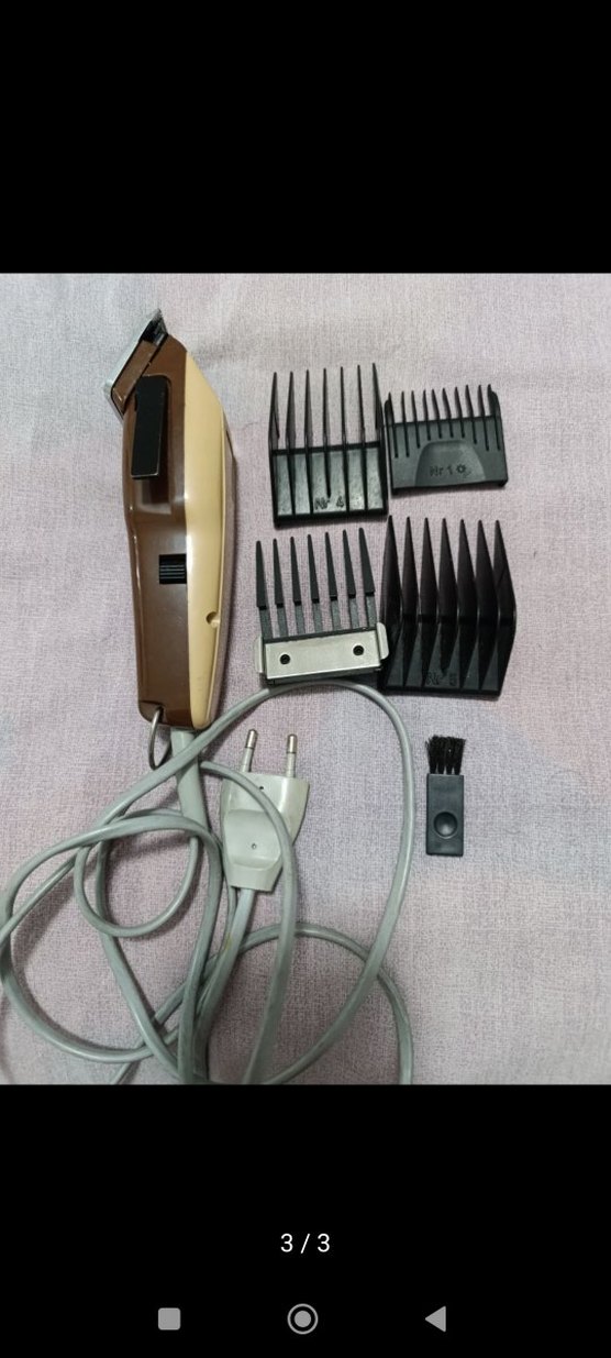 Bej Kablolu Saç Kesme Makinesi.Defosuz - Görsel 3