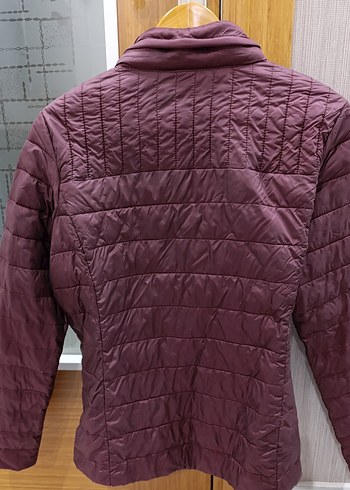 Kadın Bordo Fermuarlı  Mont - Görsel 2