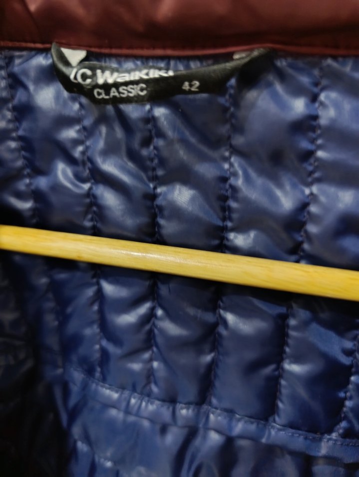 Kadın Bordo Fermuarlı  Mont - Görsel 4