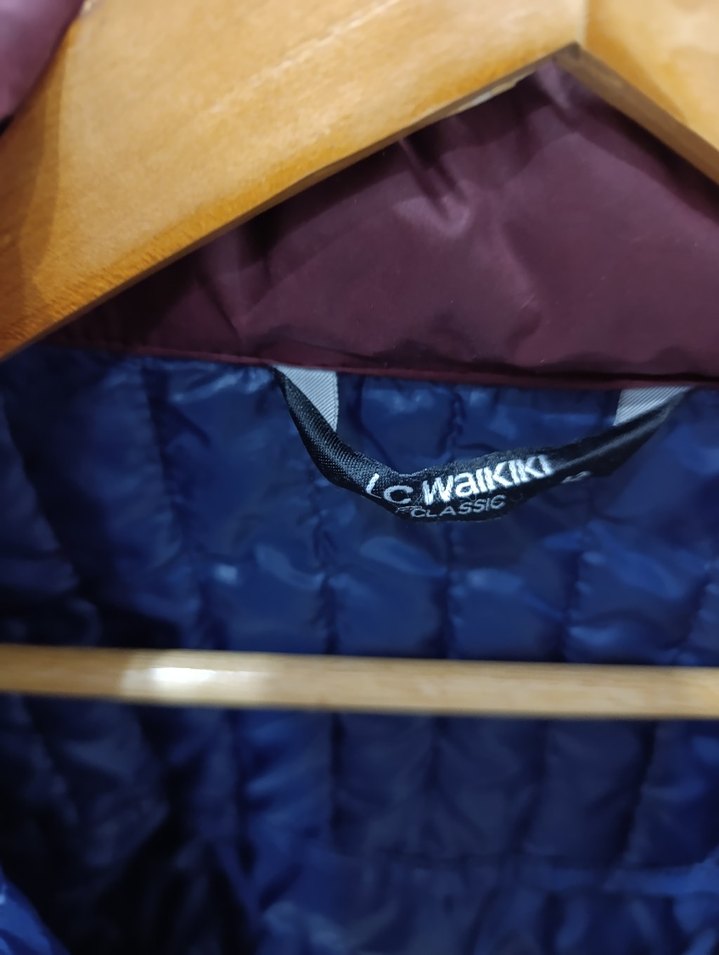 Kadın Bordo Fermuarlı  Mont - Görsel 5