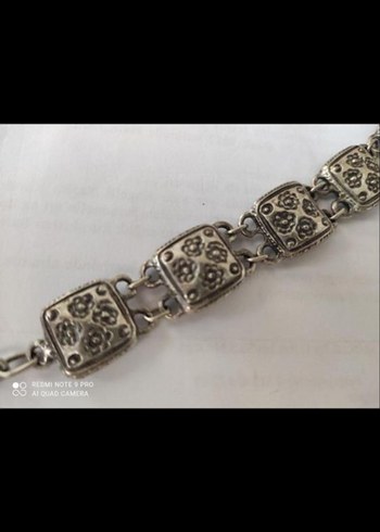 Gri Zincir Detaylı Bohem Bileklik - Görsel 2