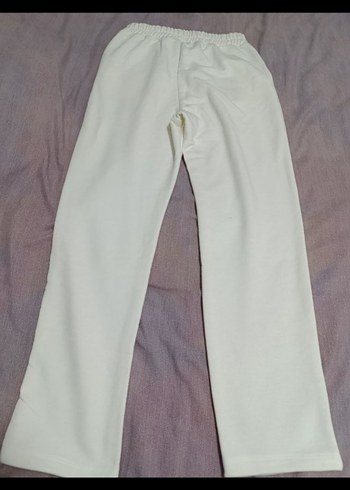 Kadın Beyaz Regular Fit Sweatpant - Görsel 3