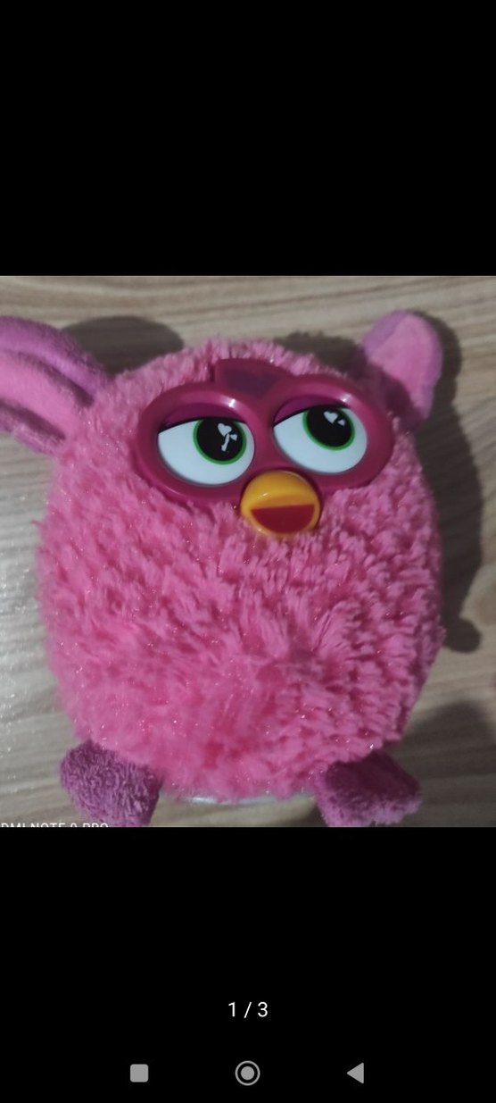 Pembe Peluş Oyuncak Furby - Görsel 2